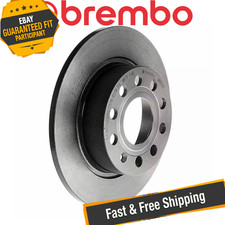 Rotor de freno de disco trasero Brembo 08.9502.11 253 mm para VW Beetle 2013-2019