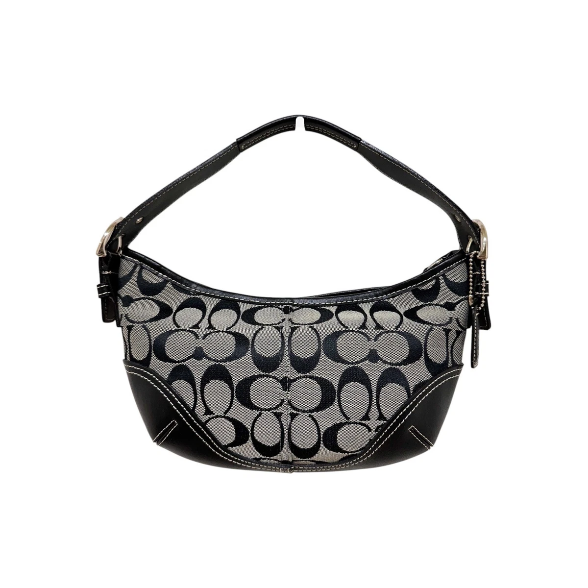 Coach Black Signature Hobo Bag for sale - eBay