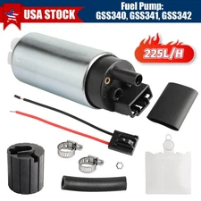 For Walbro GSS342 255LPH High Pressure PSI Intake Racing Fuel Pump Universal