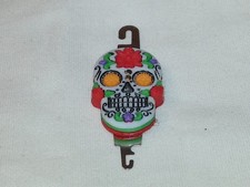 The Day Of The Dead Hot Pink Skull Brand New H 3/4" x L 1/2"