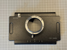 Canon EOS EF Mount Adapter für 4x5 Großformatkamera