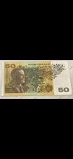 1989  $50 Australian Paper Banknote. Fraser/Higgins 