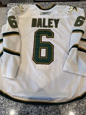 2010-11 Dallas Stars Trevor Daley Game Used Jersey MeiGray Tag NHL 