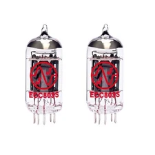 JJ Electronic ECC803-S, electronic valves selected in PAIR