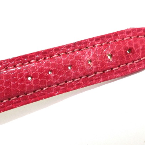 Auth CHAUMET Stile de Chaumes Style Rectangle - 1******** Pink Wrist Watch - Picture 7 of 12