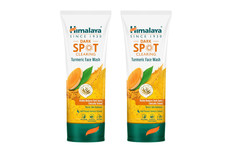 2 Pack X Himalaya Dark Spot Clearing Turmeric Face Wash.