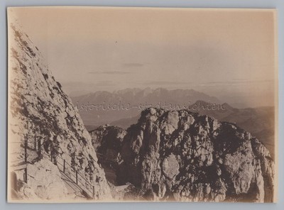 Blick vom Wendelstein 1921 - Altes Foto 1920er
