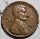1935 S Lincoln Wheat Cent Free S&H BIN612