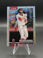 2026 Topps Series 1 Nolan Schanuel #43 Confetti Parallel LA Angels