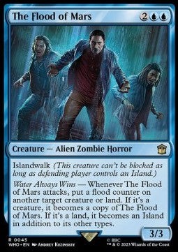 Magic/MTG The Flood of Mars WHO-45 Rare Englisch Neu