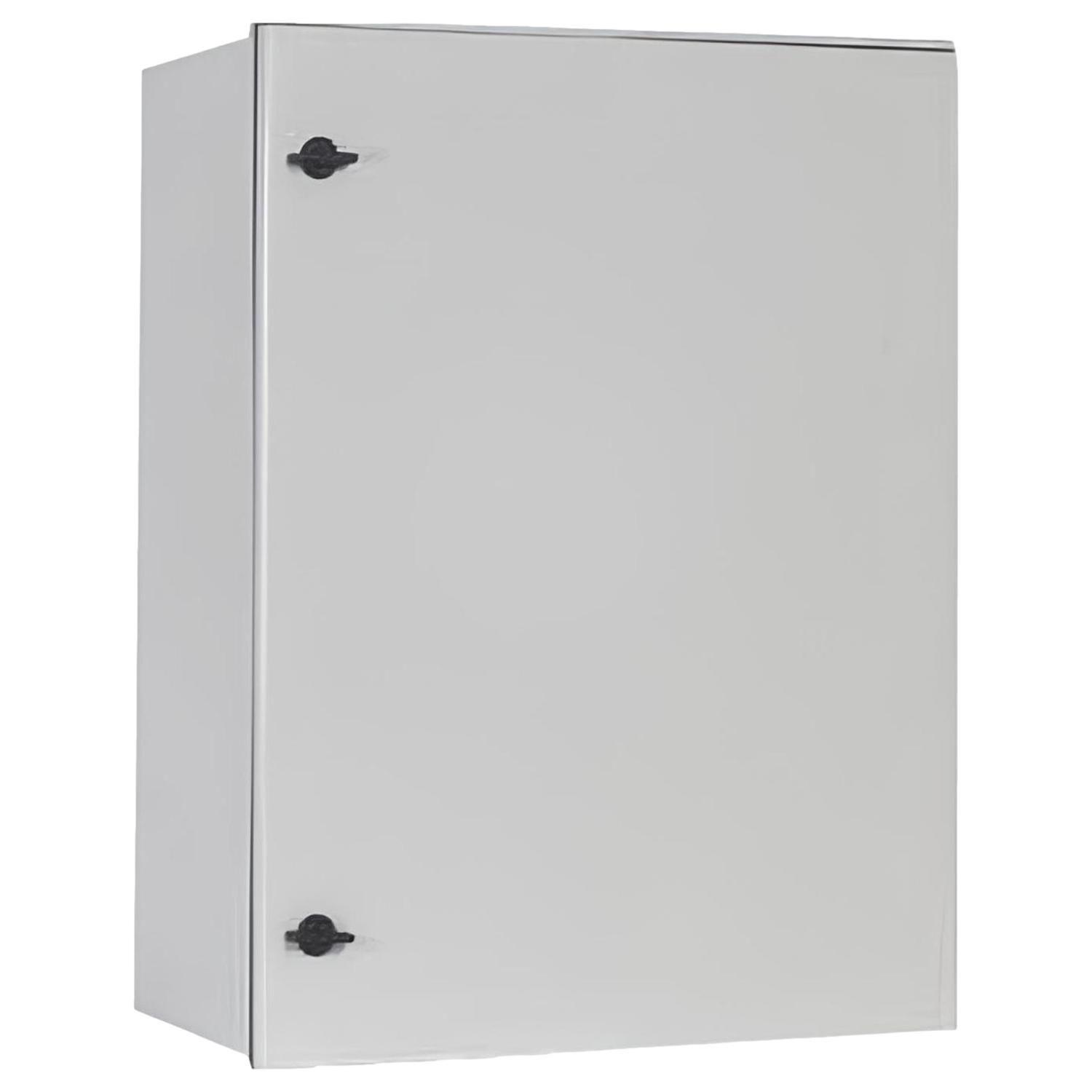 Coffret électrique polyester IP66 600x500x230 gris à porte opaque