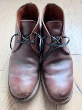 Red Wing Heritage 9017 Beckman Chukka Boots 9.5 D Cigar Featherstone Leather