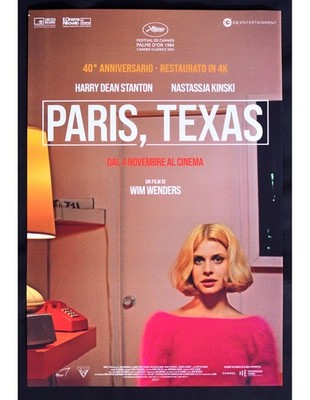 Plakat PARIS TEXAS Wim Wenders Harry Dean Stanton Nastassja Kinski W73
