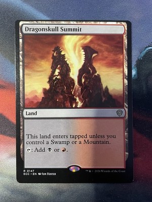 Dragonskull Summit   High Print Misprint   Lorwyn Eclipses Commander MTG