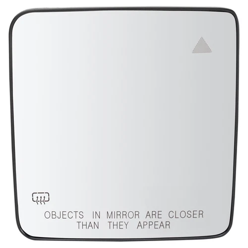 TRQ MGA09923 Power Side View Mirror Glass For Jeep Gladiator 20-21 RH 68361970AA