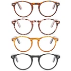 Vintage Reading Glasses Spring Hinges Round Retro Men Women Readers +3.00