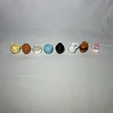 8 Pieces Mini Vase Fridge Magnets Cute Ceramic Models For Refigerator/Locker