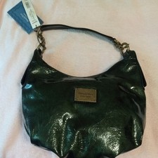 Simply Vera Vera Wang Green Faux Leather Hobo/Shoulder Bag Wicked Inspired