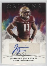 2022 Panini Chronicles Draft Picks Origins Rookie Jermaine Johnson II Auto rf2