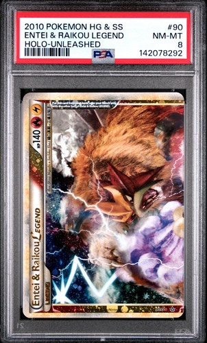 Entei & Raikou LEGEND graded PSA 8 for sale on eBay