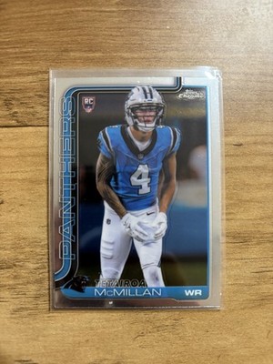 Topps Chrome 2025 Tetairoa McMillan Rookie #326 Carolina Panthers
