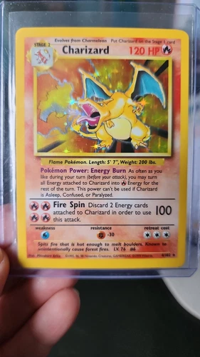 New ListingCharizard 4/102 Base Set Holo Rare 120 HP Pokémon Card Wizards of the Coast