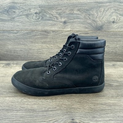 Timberland Dausette Women's A1KLO Nubuck Leather Ankle Lace Up Boot Size 8 Black