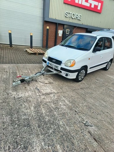 2002 Hyundai amica tow car with braked a frame - Picture 14 of 19