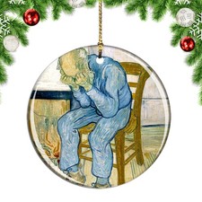 Van Gogh At Eternity S Gate Painting Christmas ornament city travel souvenir