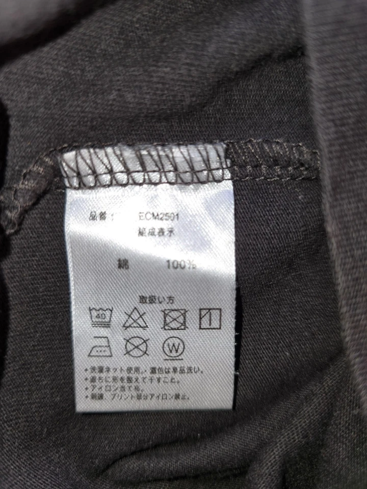 Ecko Unltd. Camiseta Negra - Logo Grande, Cuello Acanalado - Importada de Japón Foto 4 de 4