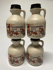 4 Pints of 100%🍁Organic & Pure🍁Wisconsin Maple Syrup Grade A  Medium Amber