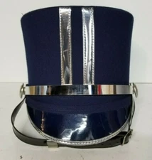 Marching Band Hat Shako Blue Fruhauf