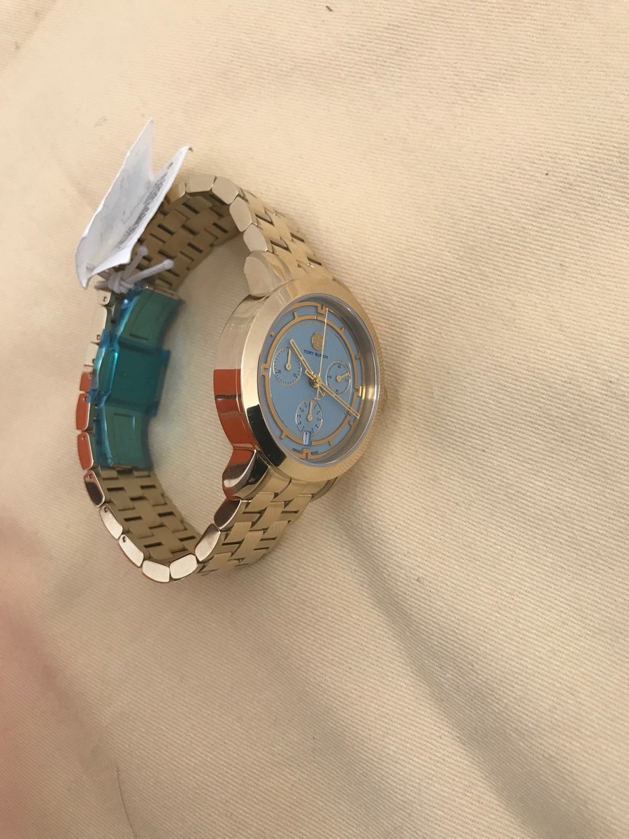 TORY BURCH 腕時計 濃紺/ゴールド TORY BURCH ゴールド ネイビー 手巻き時計