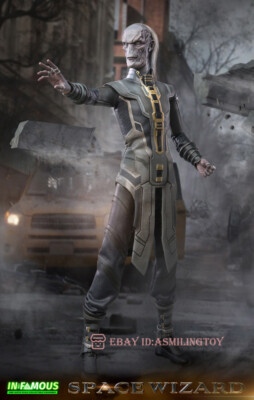 INFAMOUS IF001Ebony Maw エボニー・マウ 1/6フィギュア 1/6 IN-FAMOUS IF001 Space Wizard Avengers Ebony Maw 12