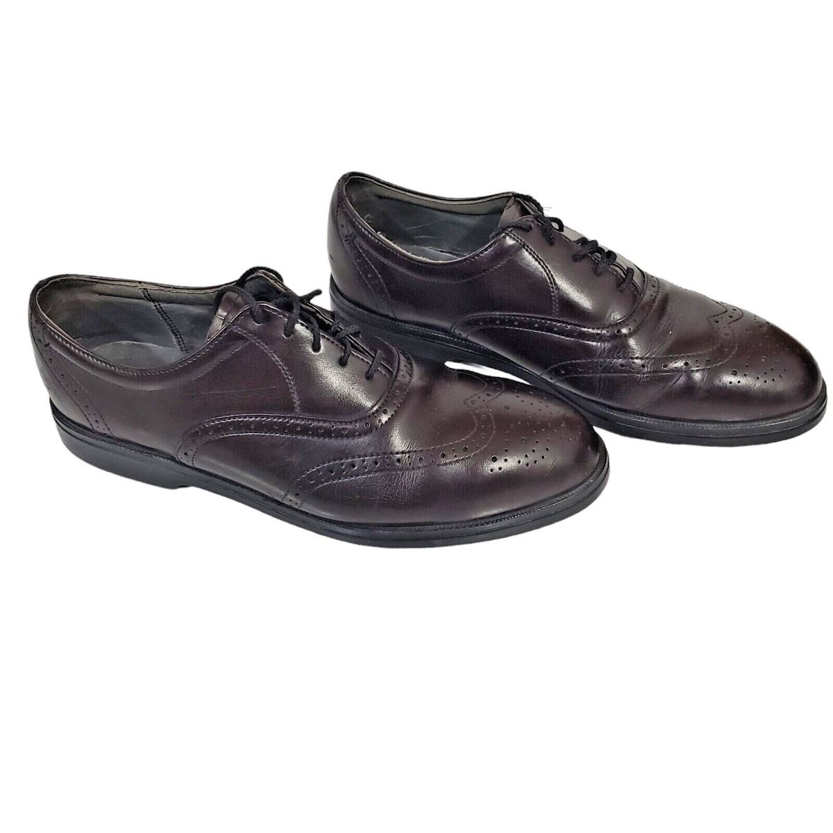 Redwing Mens Wingtip Dress Shoes Size 11 D Brown Lace Up 