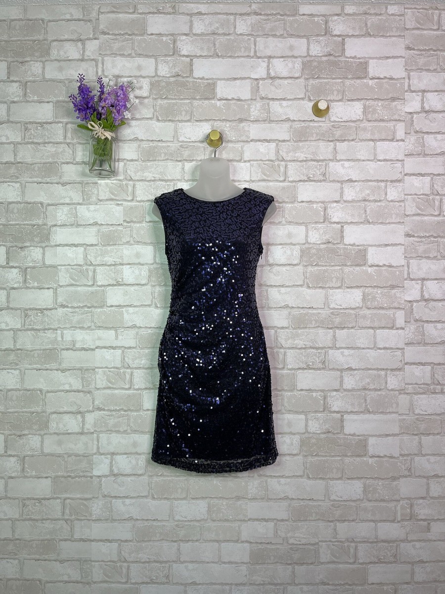 purple and black sequin dress Zelda Side Slit Velvet Sequin Gown
