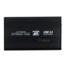 USB 3.0 2.5" SATA Hard Drive External Enclosure HDD Aluminum Case