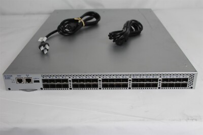 EMC BROCADE DS-5100B 40-Port 8GB FC Managed Fibre Channel Switch Dual PSU