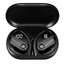 Mpow Q63 Bluetooth 5.3 Wireless Earbuds with Mic IPX7 Waterproof 200H (Black 1)