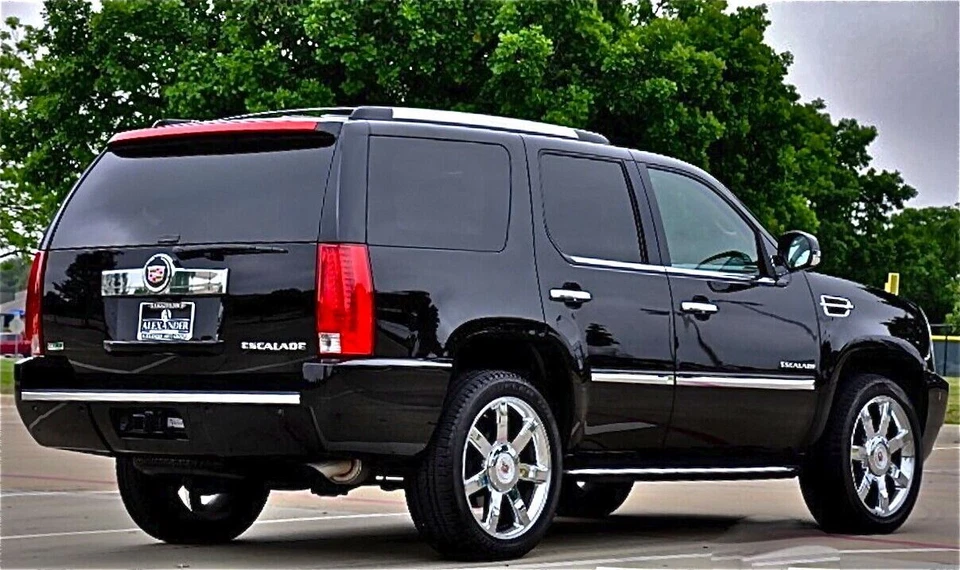 Juego de tapas centrales de fábrica Cadillac Escalade genuino GM OEM 22 pulgadas rueda 9598677 Foto 4 de 4