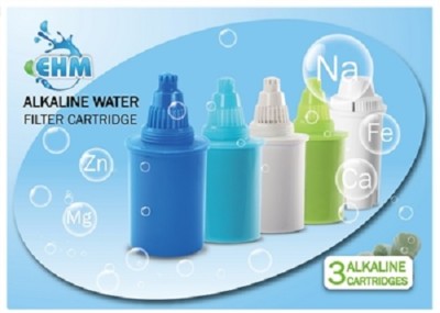EHM Alkaline Mineral Water Ioniser Pitcher 3.5L COMES WITH 1 EXTRA CARTRIDGE Pure Healthy Water in Minutes From