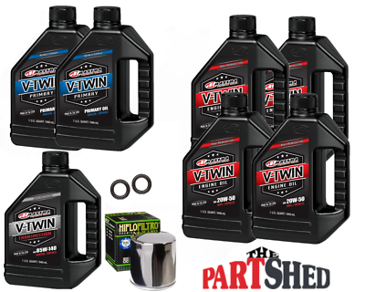 Harley Davidson V-Twin Full Synthetic Oil Change Kit (1999-2022