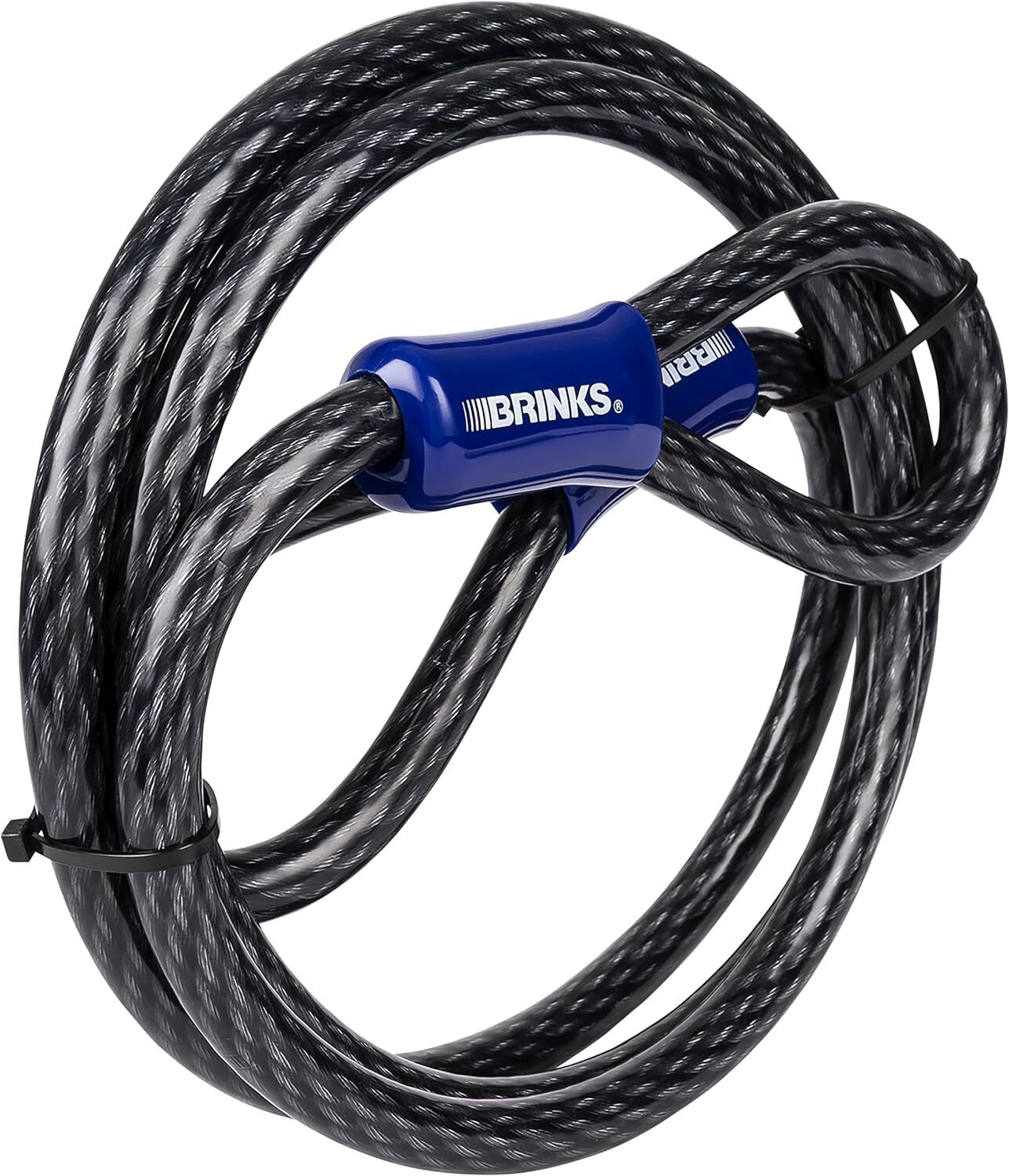 5/8 In. X 7 Ft. Steel Cable Loop End Bike Lock Security Heavy Duty
