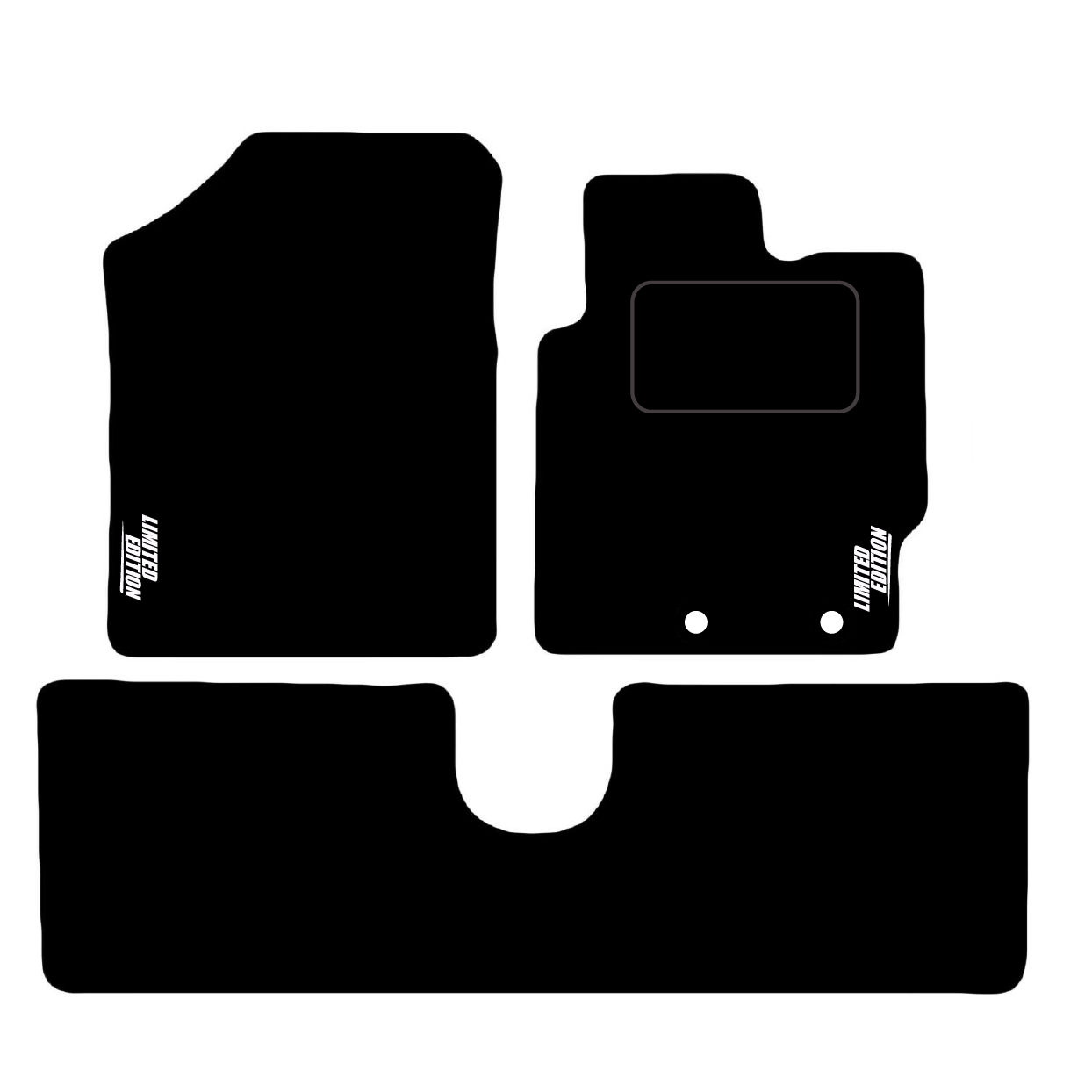 Toyota Yaris 2011 Onwards Tailored Carpet Car Floor Mats Unique Logos 2 Clips eBay