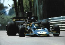 Jacky Ickx autograph signed 20x30 cm picture