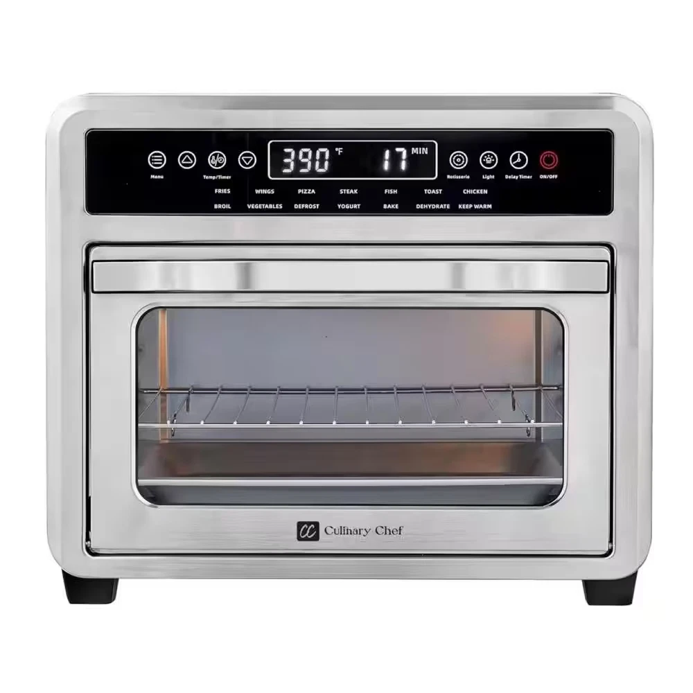 26 Quart Digital Air Fryer Oven with 10-In-1 Countertop Toaster Features