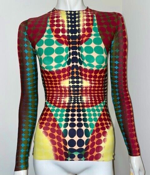 Vintage JEAN PAUL GAULTIER F/W 1995 Cyber Punk Mad Max Dots Vintage JEAN PAUL GAULTIER F/W 1995 Cyber Punk Mad Max Dots
