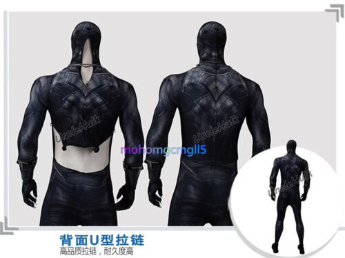 Black Panther T'Challa Kampfanzug Kostüm Overall Cos Rollenspiel Komplettset keine Maske - Bild 8 von 19