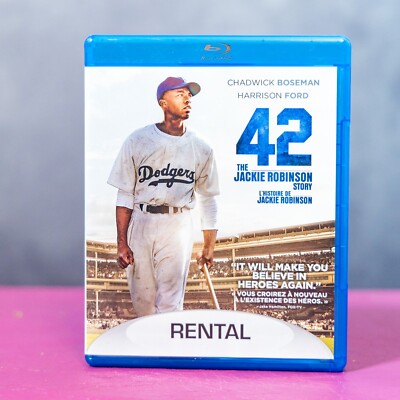 42: The Jackie Robinson Story Blu-ray (2013, Nearmint)   Canadian Version Biling