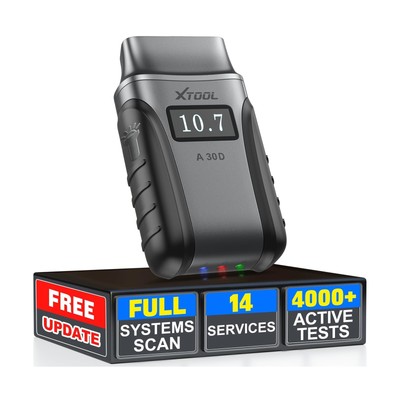 Wireless OBD2 Scanner, XTOOL Anyscan A30D Bidirectional Scan Tool, Full Syste...